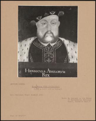 King Henry VIII (1491–1547)