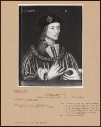 Richard III (1452–85)