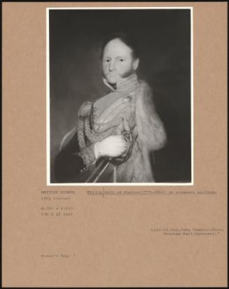 Philip Gell Of Hopton (1775–1842) In Yeomanry Uniform