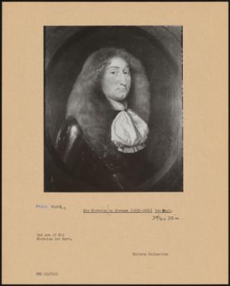 Sir Nicholas Le Strange (1632–1669) 3rd Bart