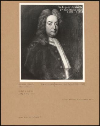 Sir Reginald Grahams, 2nd Bart (1670–1728)