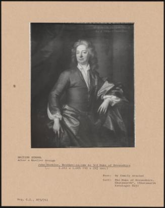 John Hoskins, Brother–in–law To 3rd Duke Of Devonshire