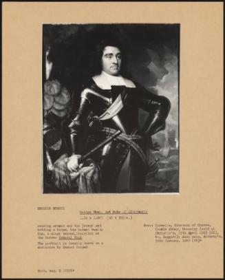 George Monk, 1st Duke Of Albermarle