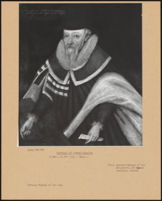 Portrait Of Thomas Egerton