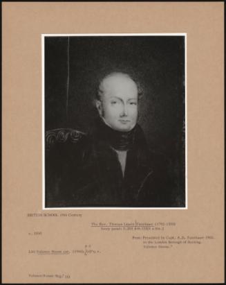 The Rev Thomas Lewis Fanshawe (1792–1858)