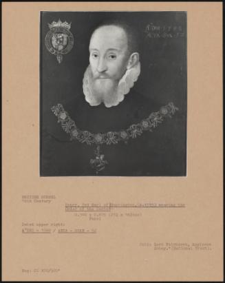 Henry, 3rd Earl Of Huntingdon,(D1595) Wearing The Order Of The Garter