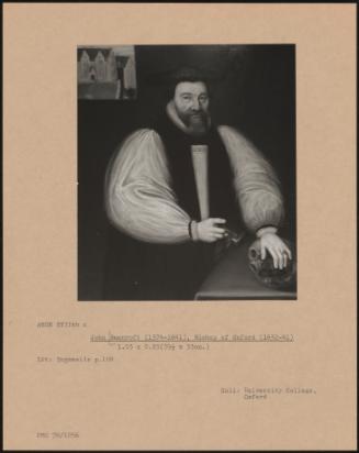 John Bancroft (1574–1641), Bishop Of Oxford (1632–41)