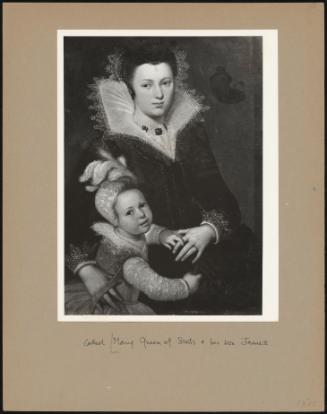 Mary Queen Of Scots & Her Son Prince James