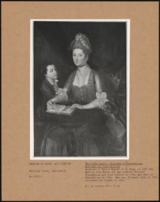 Theodosia Magill, Countess Of Clanwilliam, With Her Son Lord Gilford