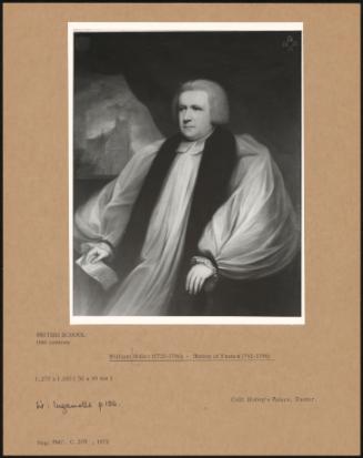 William Buller (1735–1796) – Bishop Of Exeter(1792–1796)