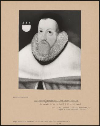 Sir Thomas Richardson, Lord Chief Justice