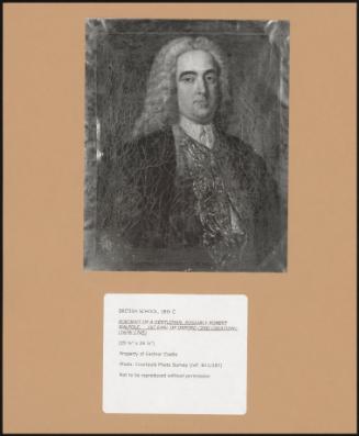 Portrait Of A Gentleman, Possibly Robert Walpole, 1st Earl Of Orford (2nd Creation), (1676–1745)