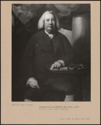 Portrait Of An Unknown Man 1760 – 1780