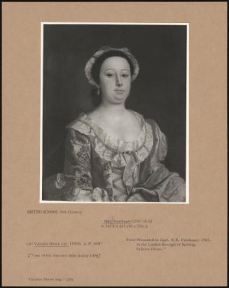Mary Fanshawe (1747-1811)