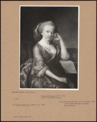 Susannah Fanshawe (1698-1759)
