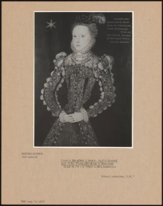 Frances (Daughter Of Henry, Earl Of Sussex) Wife Of Sir Thomas Mildmay Of Moulsham