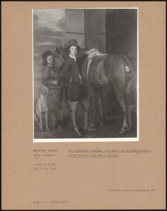 Sir Richard Graham, 1st Bart Of Norton Conyers With Horse, Dog And A Groom