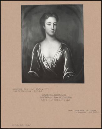 Companion Portrait To John Nelson, Esq, Of Foulridge