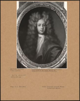 William Weld Of Lulworth 1650–1690 Only Son Of Sir John Weld Kt
