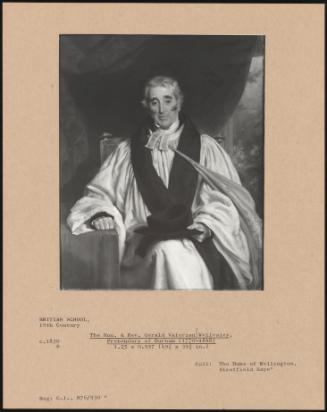 The Hon & Rev Gerald Valerian Wellesley, Prebendary Of Durham (1770–1848)