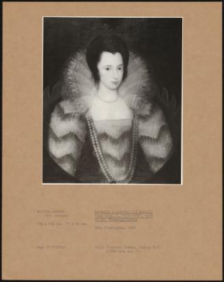 Probably A Portrait Of Meriall (née Cary, C 1573-1600), Wife Of Sir Thomas Crompton