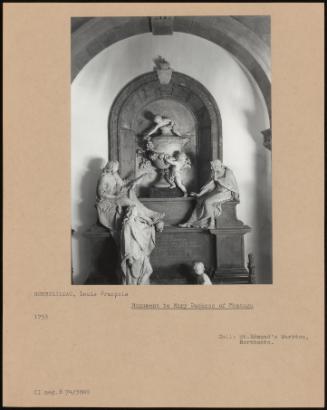 Monument to Mary Duchess of Montagu