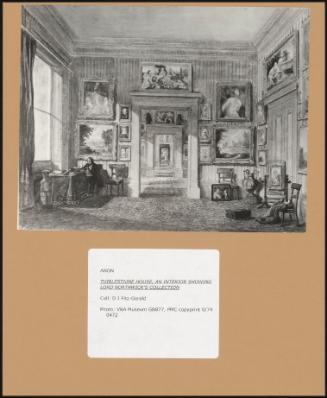 Thirlestaine House, An Interior Showing Lord Northwick's Collection
