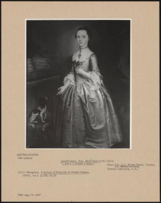 Jane(Wynne), Hon Mrs Finch (1747-1811)