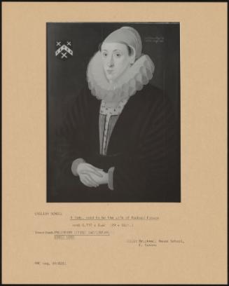 A Lady, Said To Be The Wife Of Richard Frewen