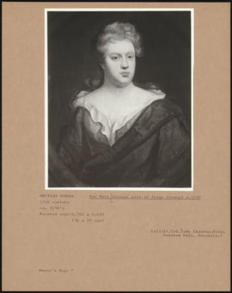 Hon Mary Jessop ( Wife Of Judge Jessop) D 1737