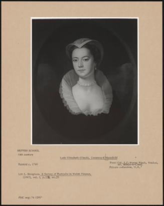 Lady Elizabeth (Finch), Countess Of Mansfield