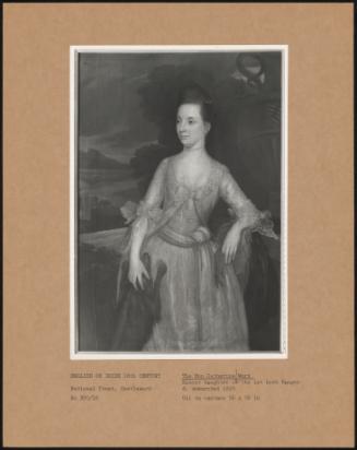 The Hon Catherine Ward; Eldest Daughter Of The 1st Lord Bangor D Unmarried 1825