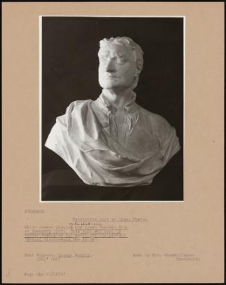Terracotta Bust of Isaac Newton