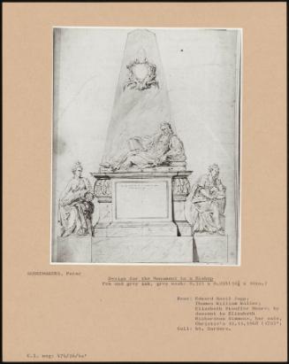 Design for the Monument to a Bishop