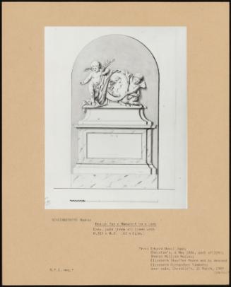 Design for a Monument to a Lady