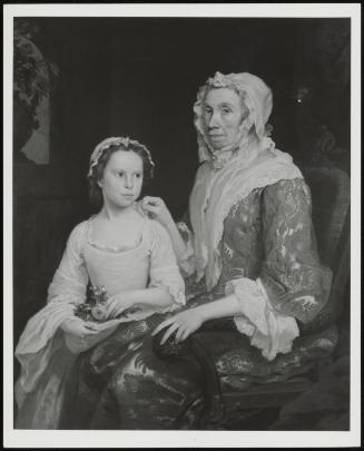 An Old Lady And Her Granddaughter, 1747