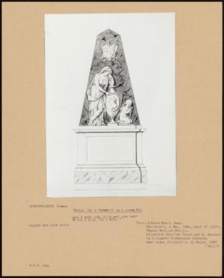 Design for a Monument to a Young Man