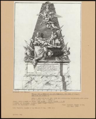 Design for a Monument to John Campbell, 2nd Duke of Argyll and Duke of Greenwich