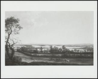 View Of The Belle Isle, Ireland (With Hunters And Hounds)