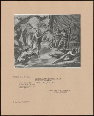 Orpheus in the Underworld before Pluto and Persephone