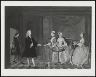 A Family Being Served With Tea ( The Carter Family)