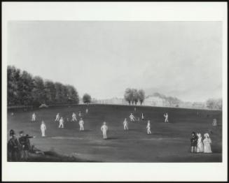 First Grand Match Of Cricket Played By Members Of The Royal Amateur Society On Hampton Court Green, August 3rd, 1836