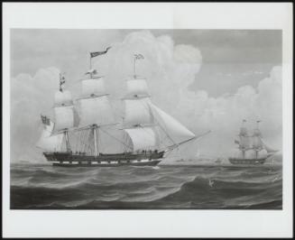 Sailing Ship Malabar, 1836