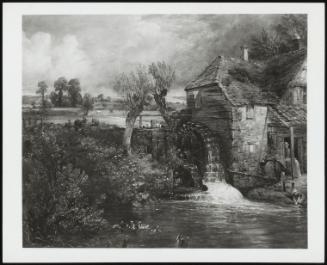 Parham Mill, Gillingham, C 1826 (The Mill At Gillingham: Mere Church In The Distance)