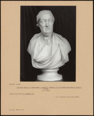 Portrait Bust Of A Genleman, (Possibly A Member Of The Bromley-Davenport Family)