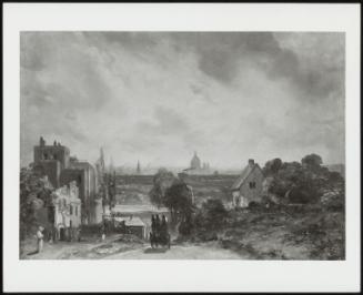 A View Of London With Sir Richard Steele's House (A View Of London And St Paul's From Sir Richard Steele's Cottage, Hampstead)