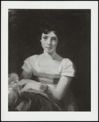 Portrait of Miss Mary Freer, Afterwards Mrs. Wilson-Ffrance, at the Age of Thirteen, 1809