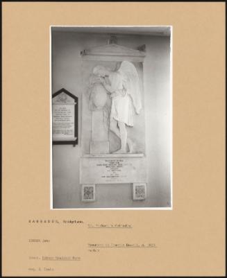 St Michael's Cathedral; Monument To Francis Bovell, D 1823
