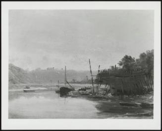 Boat-Building Near Dinant, Brittany
