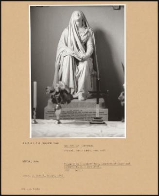 Spanish Town Cathedral Chancel, North Aisle, East Wall; Monument To Elizabeth Mary, Countess Of Elign And Kincardine, D 7 June 1843